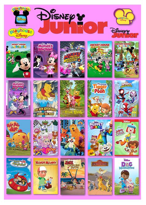 disney junior tv shows.